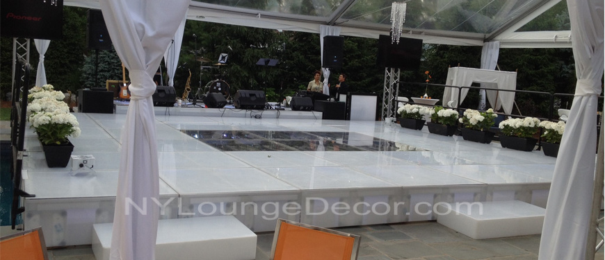 Dance Floor Over Pool