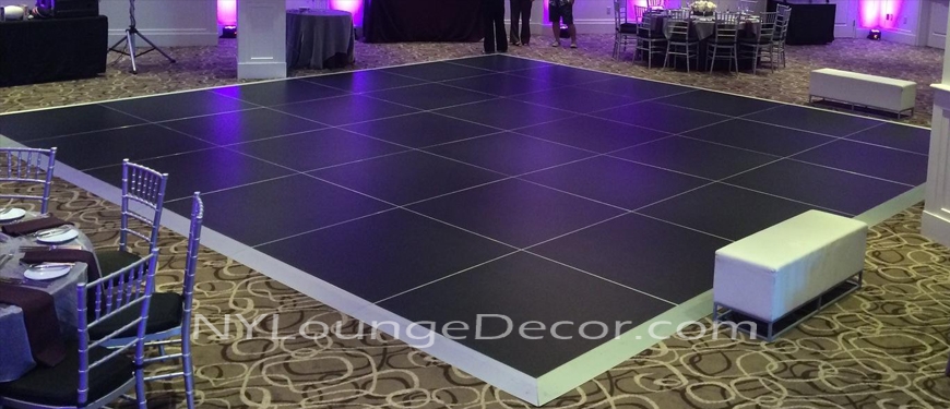 Laminate Black Dance Floor Ny Lounge Decor